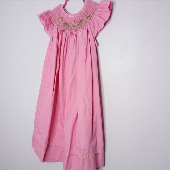 Anavini hand smocked dress size 6 - Picture 2 of 6